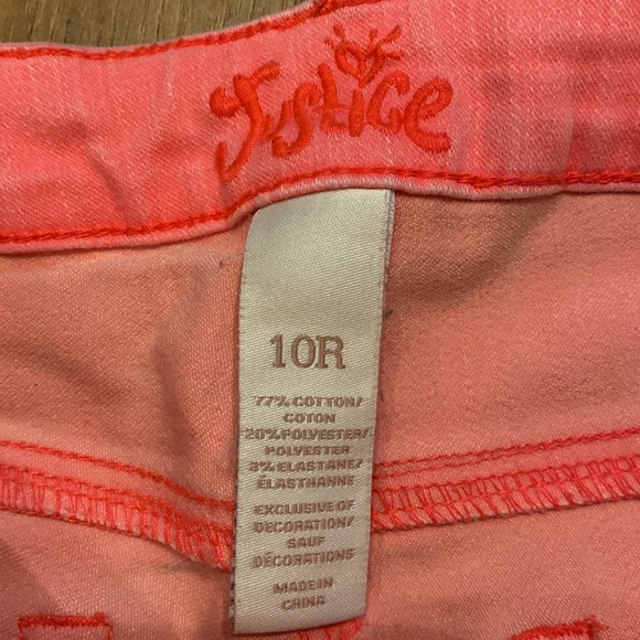Girls Justice Shorts Size 10 R. - Picture 4 of 4